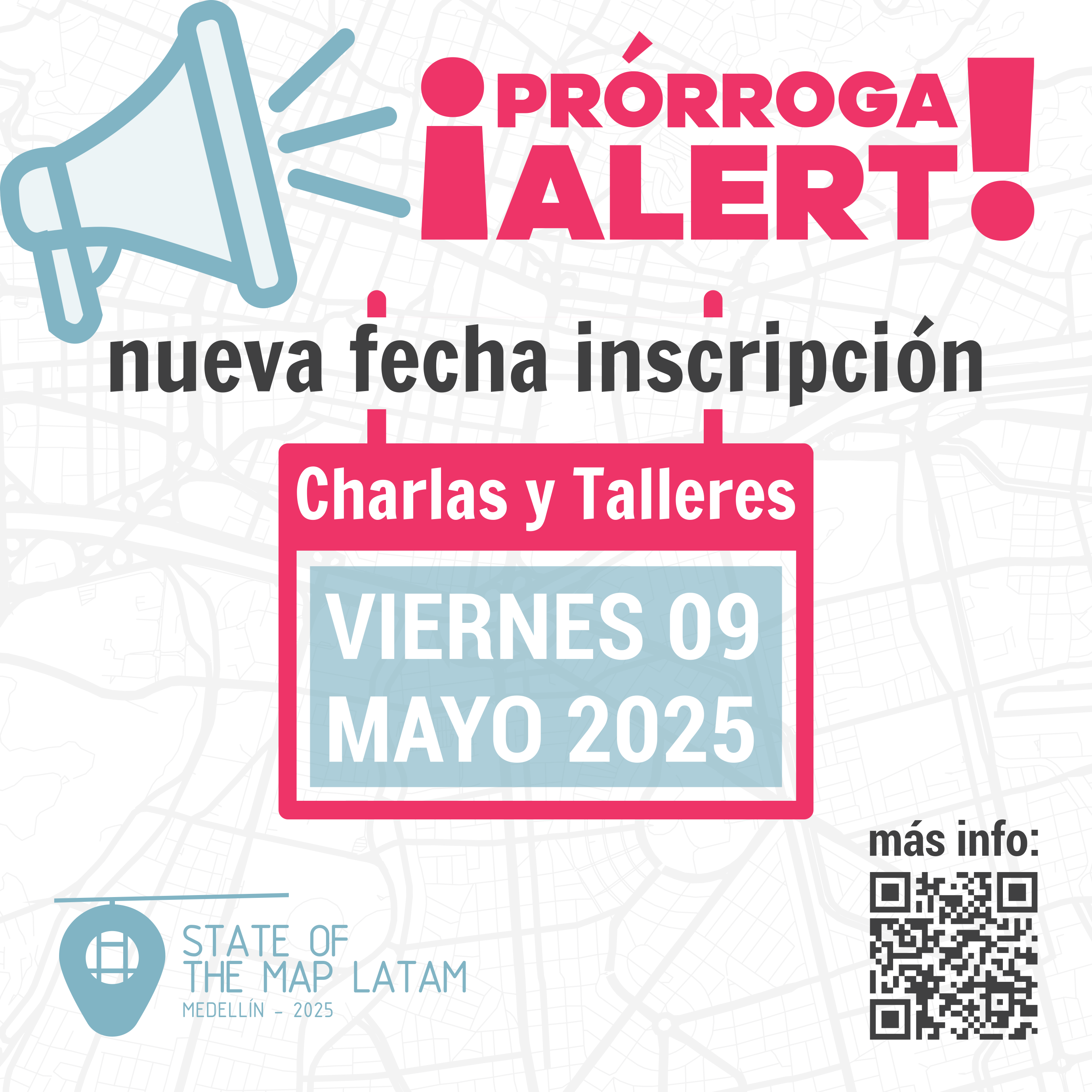 Convocatoria a Charlas y Talleres SotM Latam 2025