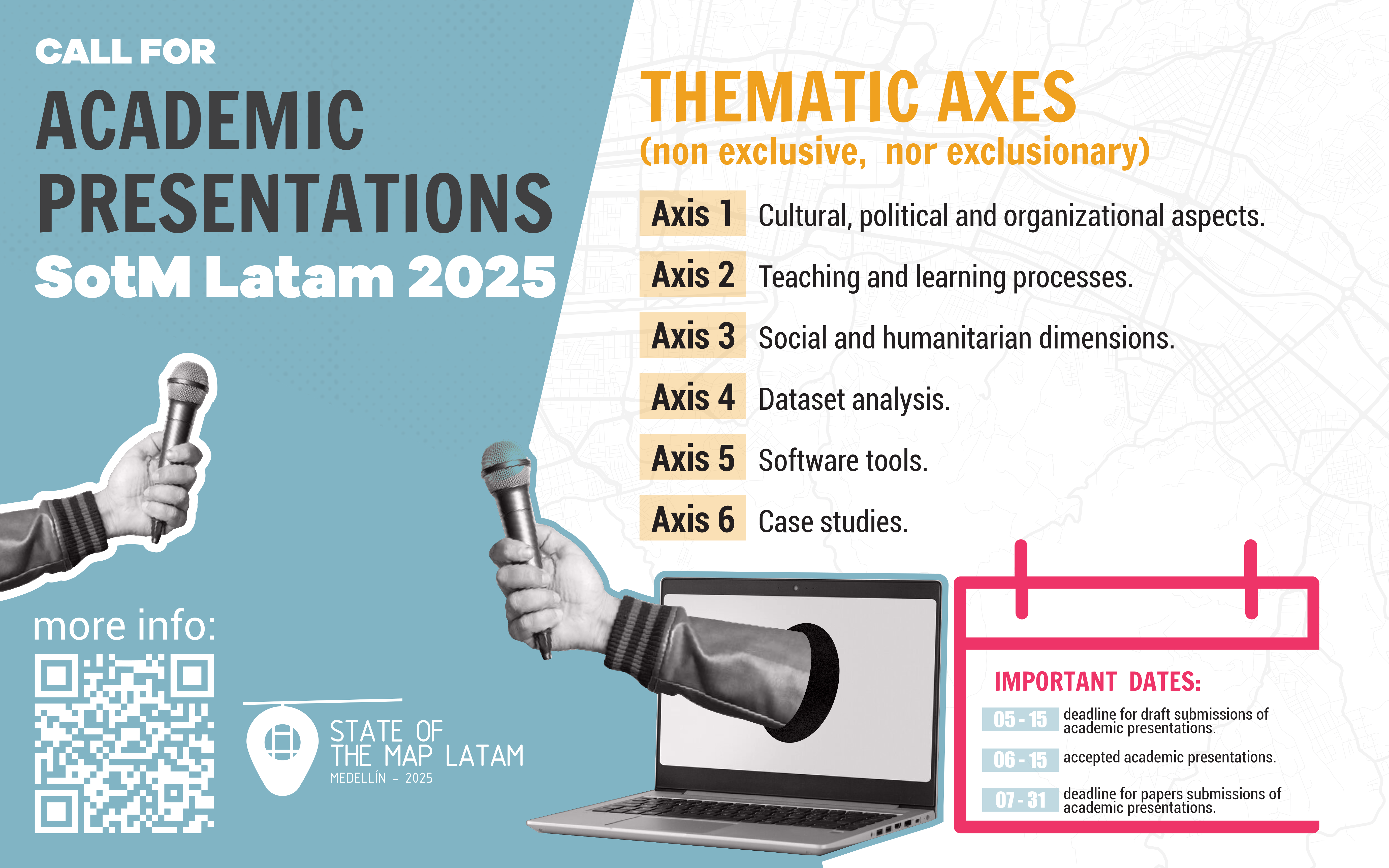 Call for Academic Presentations SotM Latam 2025