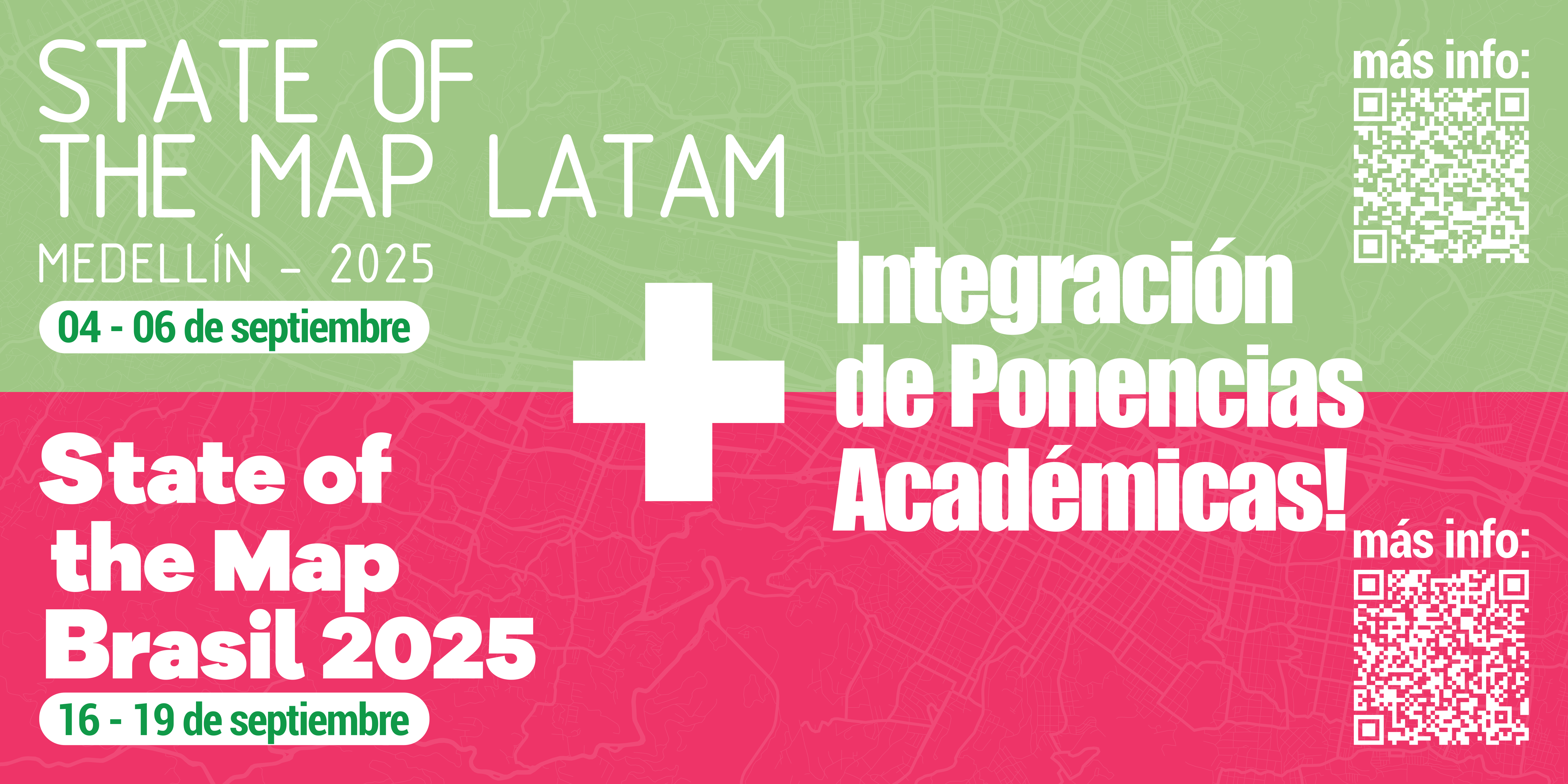 ¡Integración Tracks Académicos de SotM Latam 2025 y SotM BR 2025!